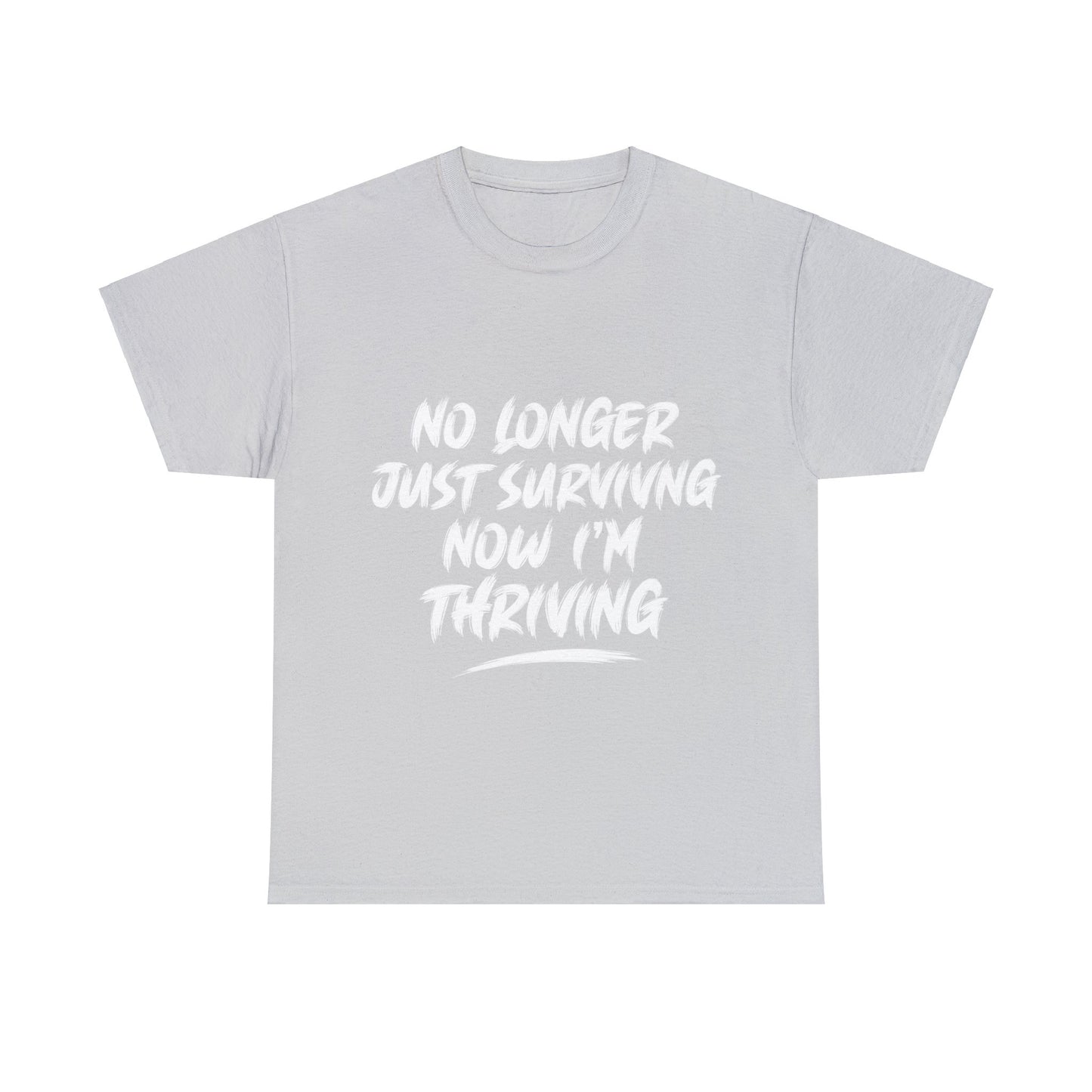 "thriving" tee (white lettering)