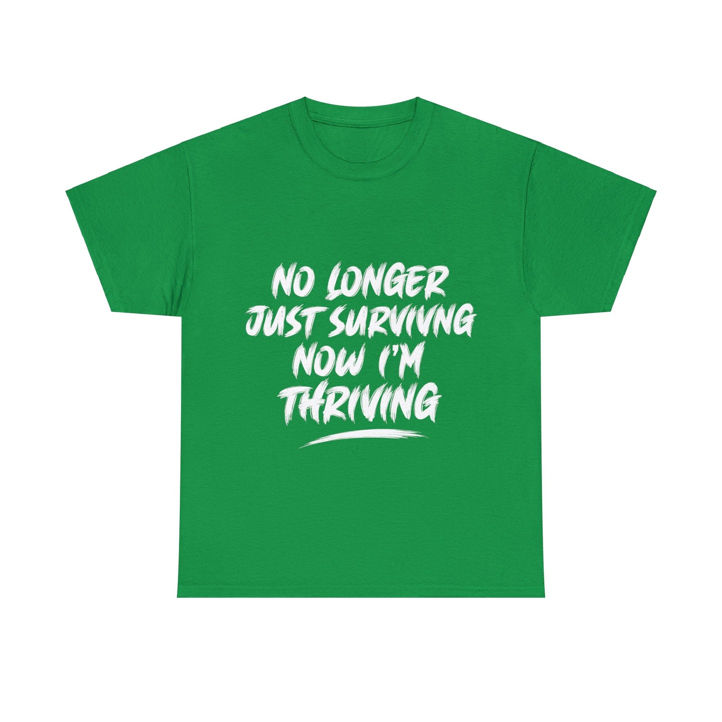 "thriving" tee (white lettering)