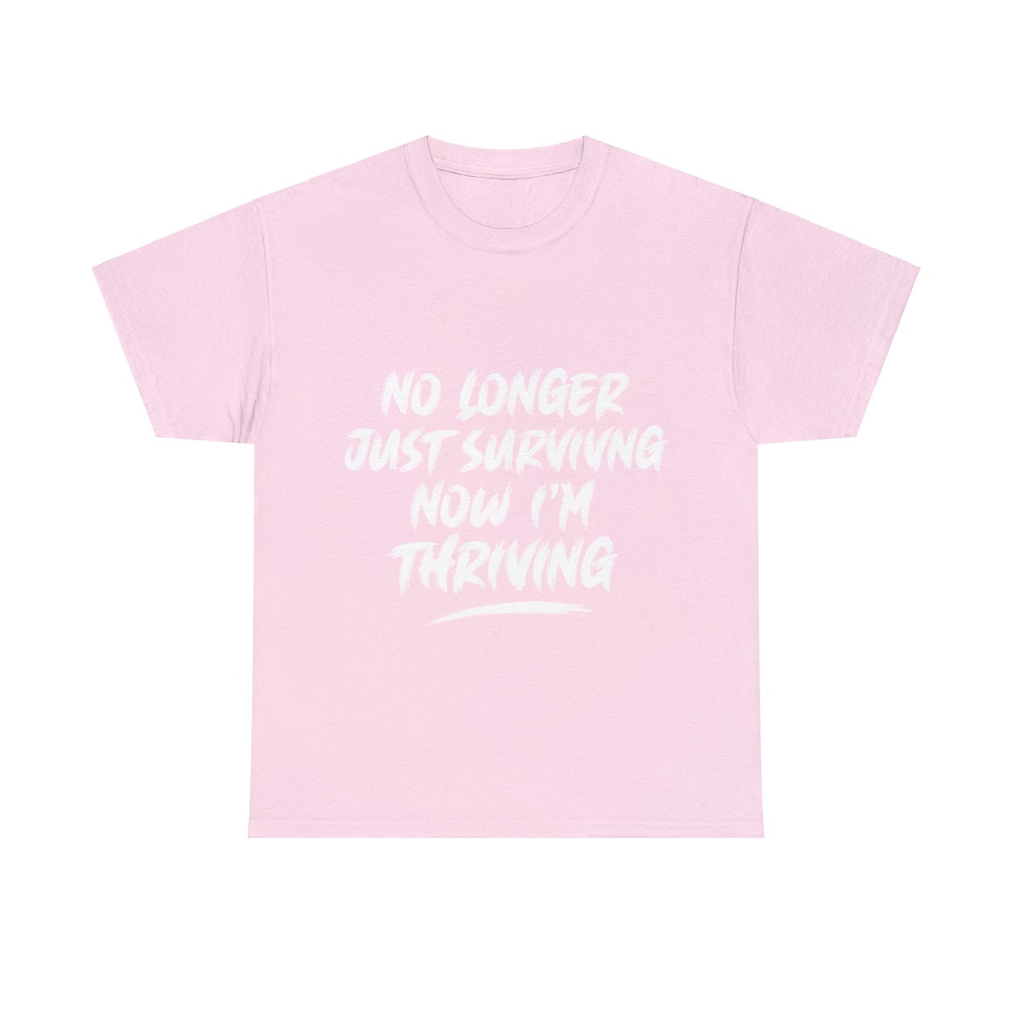 "thriving" tee (white lettering)