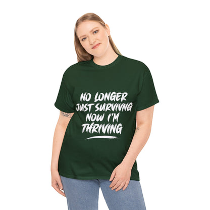 "Thriving" Tee (White Lettering)
