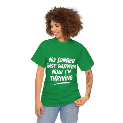 "Thriving" Tee (White Lettering)