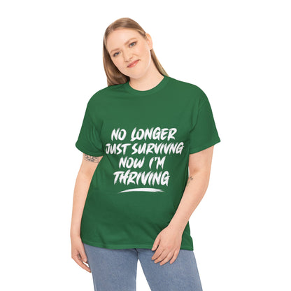 "Thriving" Tee (White Lettering)