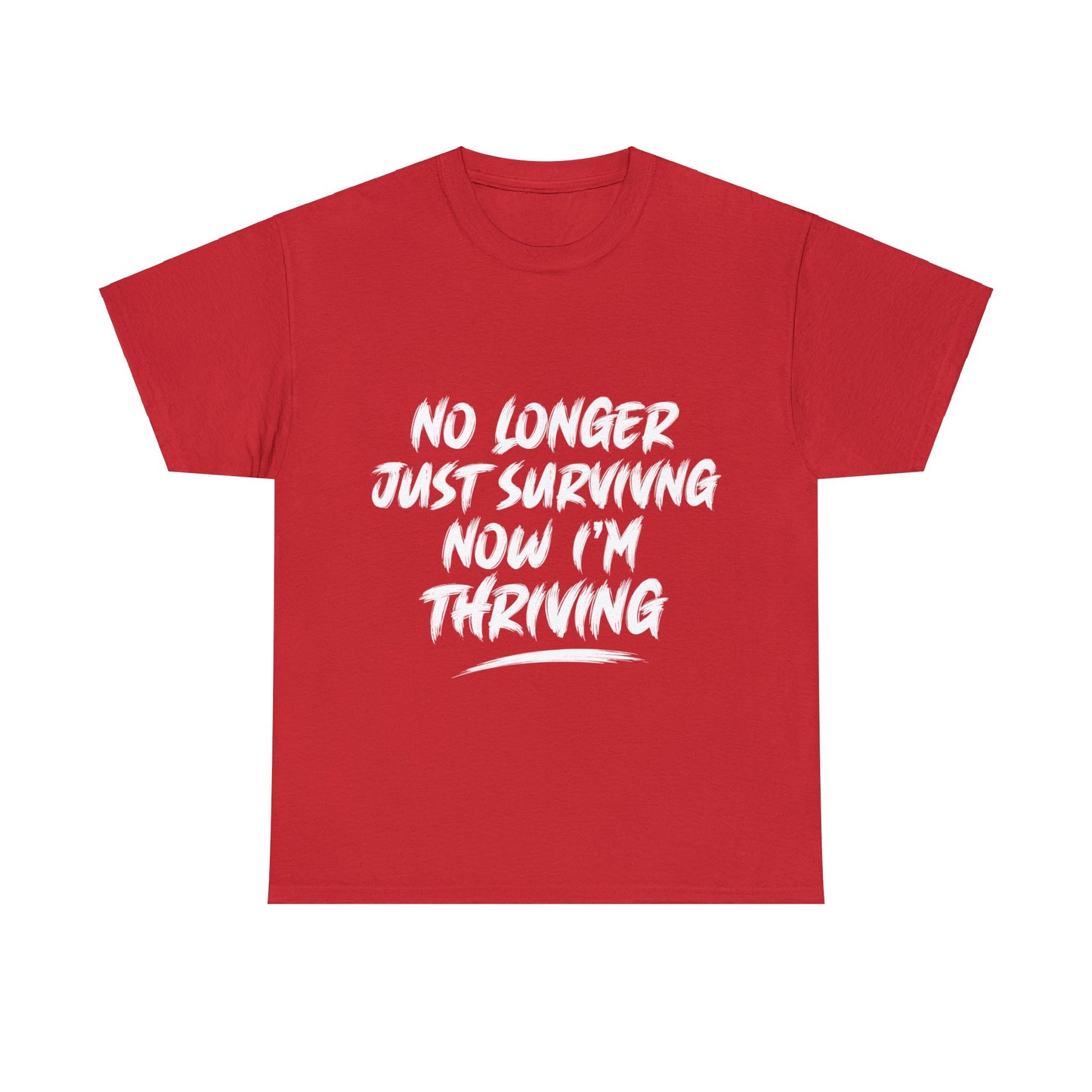"thriving" tee (white lettering)